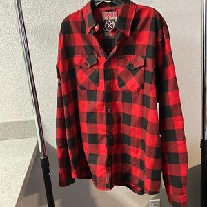 Dixxon RedRum Flannel Size Large Tall